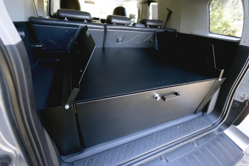 Toyota FJ Cruiser Security Storage Drawer - Tuffy Products - Black - `07-`14